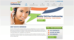 Desktop Screenshot of executiveconferencing.com